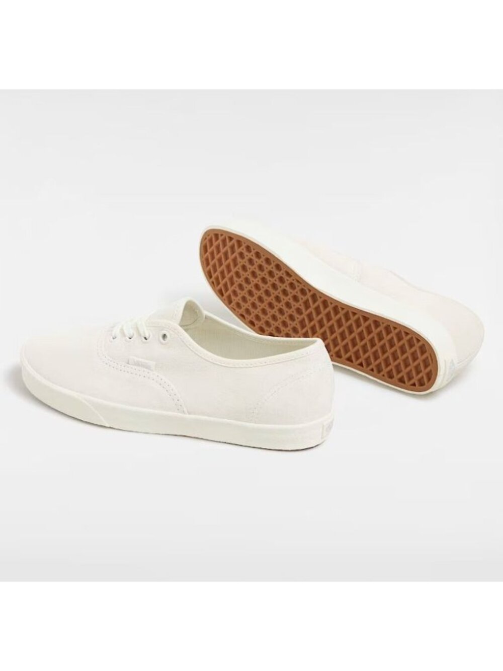 Vans Women's 5 Authentic Low Pro Suede Off White Sneakers Low-Top Shoes
